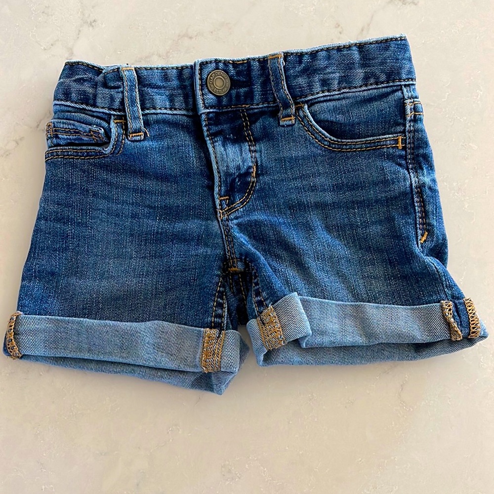 Gap Kids Midi Jean Shorts